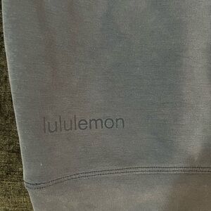 Lululemon Navy blue washed out color pull over sweatshirt